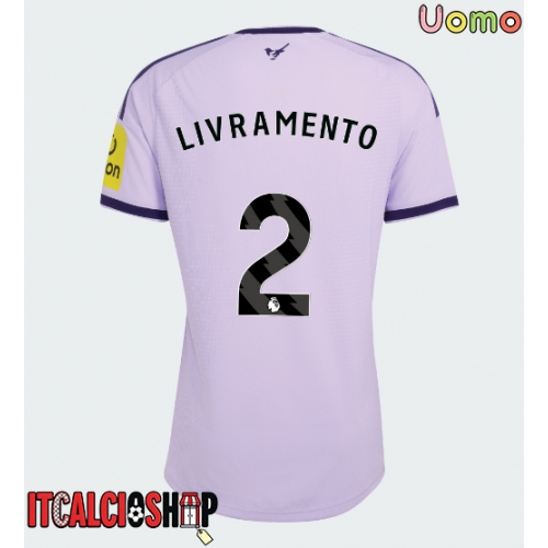 Newcastle United Tino Livramento #2 Terza Maglia 2026-27 Manica Corta